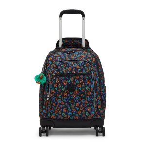 New Zea Printed 15 Laptop Rolling Backpack