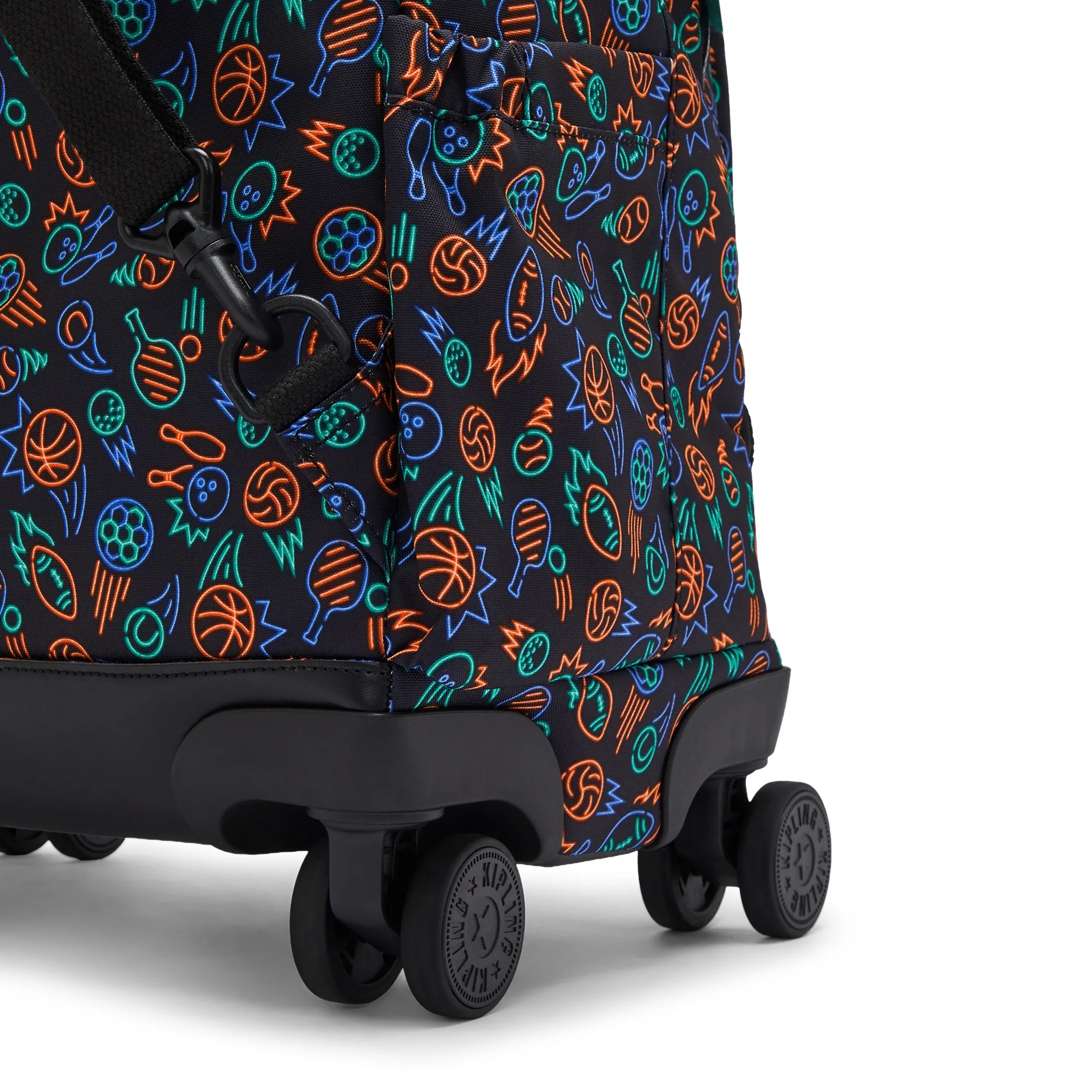 New Zea Printed 15 Laptop Rolling Backpack - Image 6