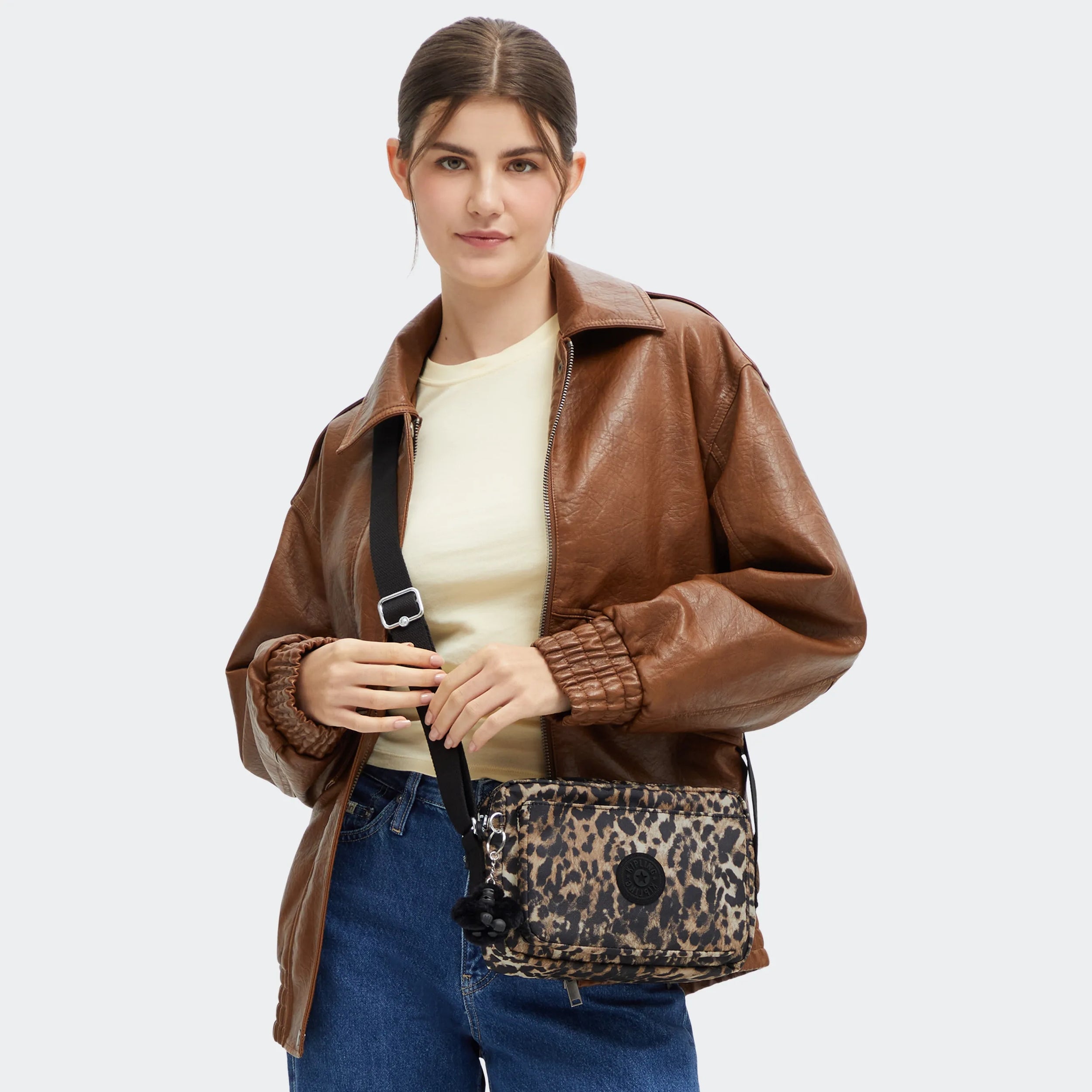 Abanu Medium Printed Crossbody Bag - Image 7
