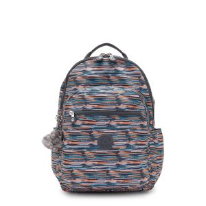 Seoul Large Printed 15 Laptop Backpack