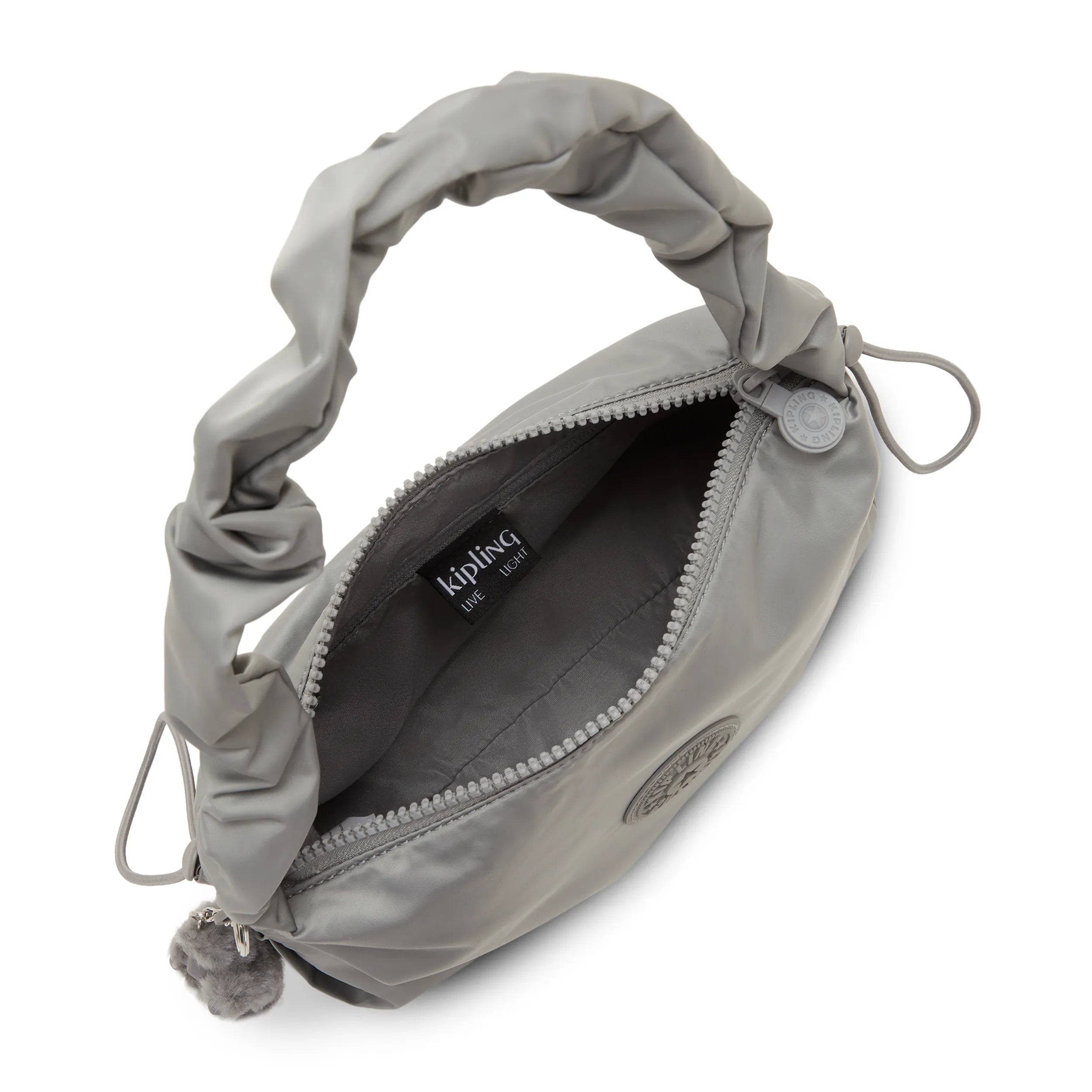 Eleni Smooth Satin Shoulder Bag - Image 4