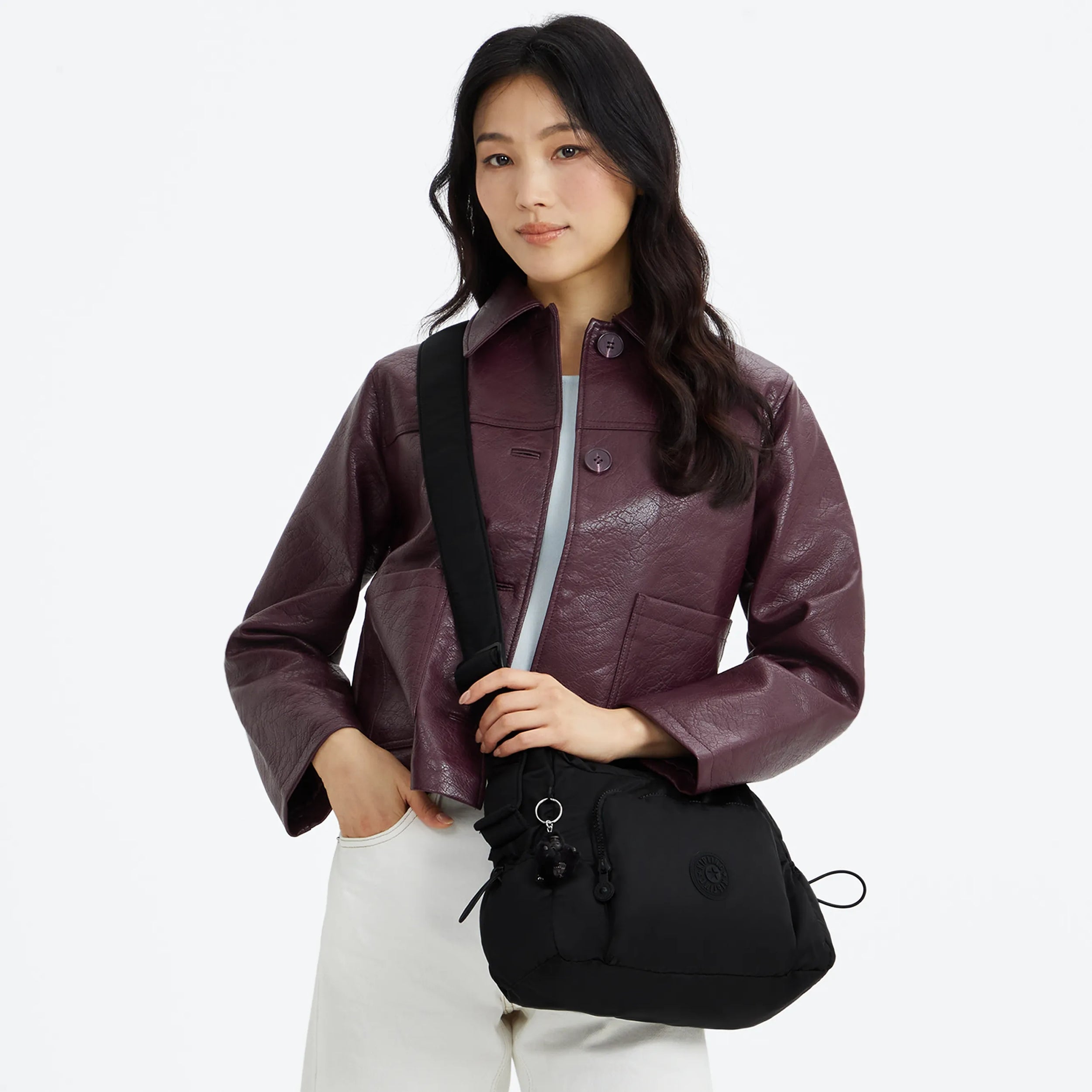 Gabb Small Smooth Satin Crossbody Bag - Image 5