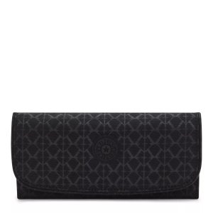 Money Land Printed Snap Wallet