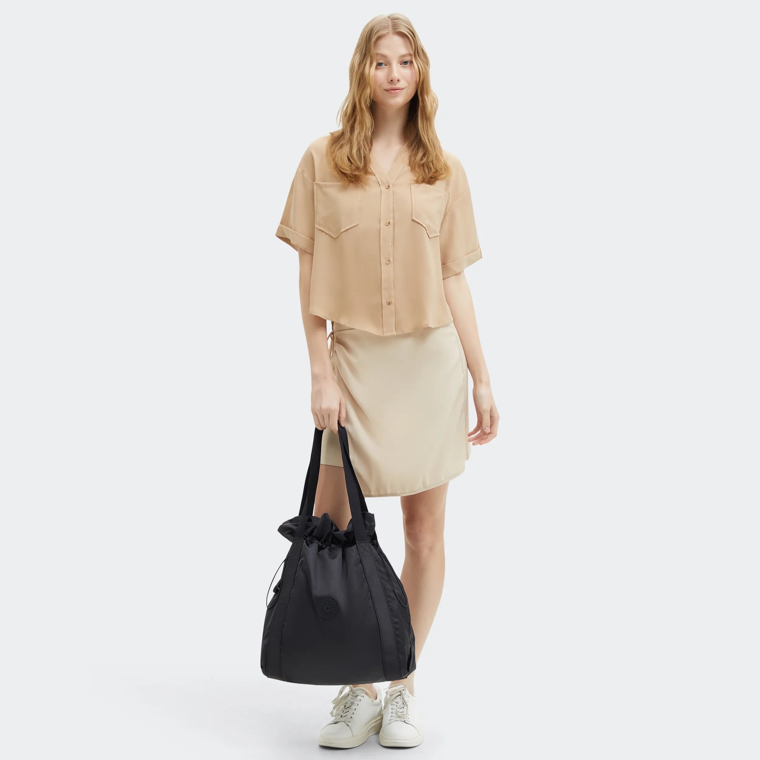 Elmar Smooth Satin Tote Bag - Image 2