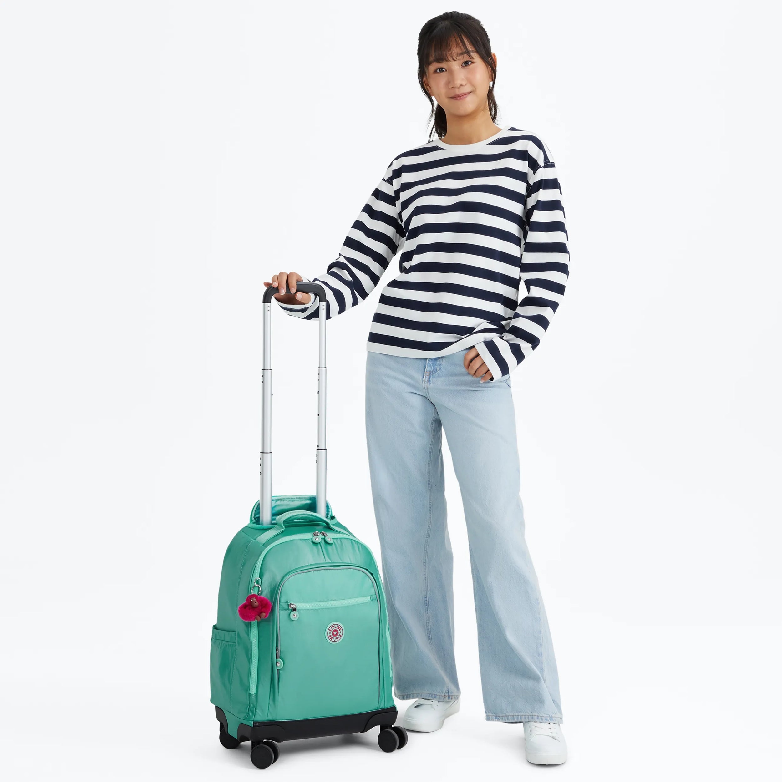 New Zea Metallic 15 Laptop Rolling Backpack - Image 6