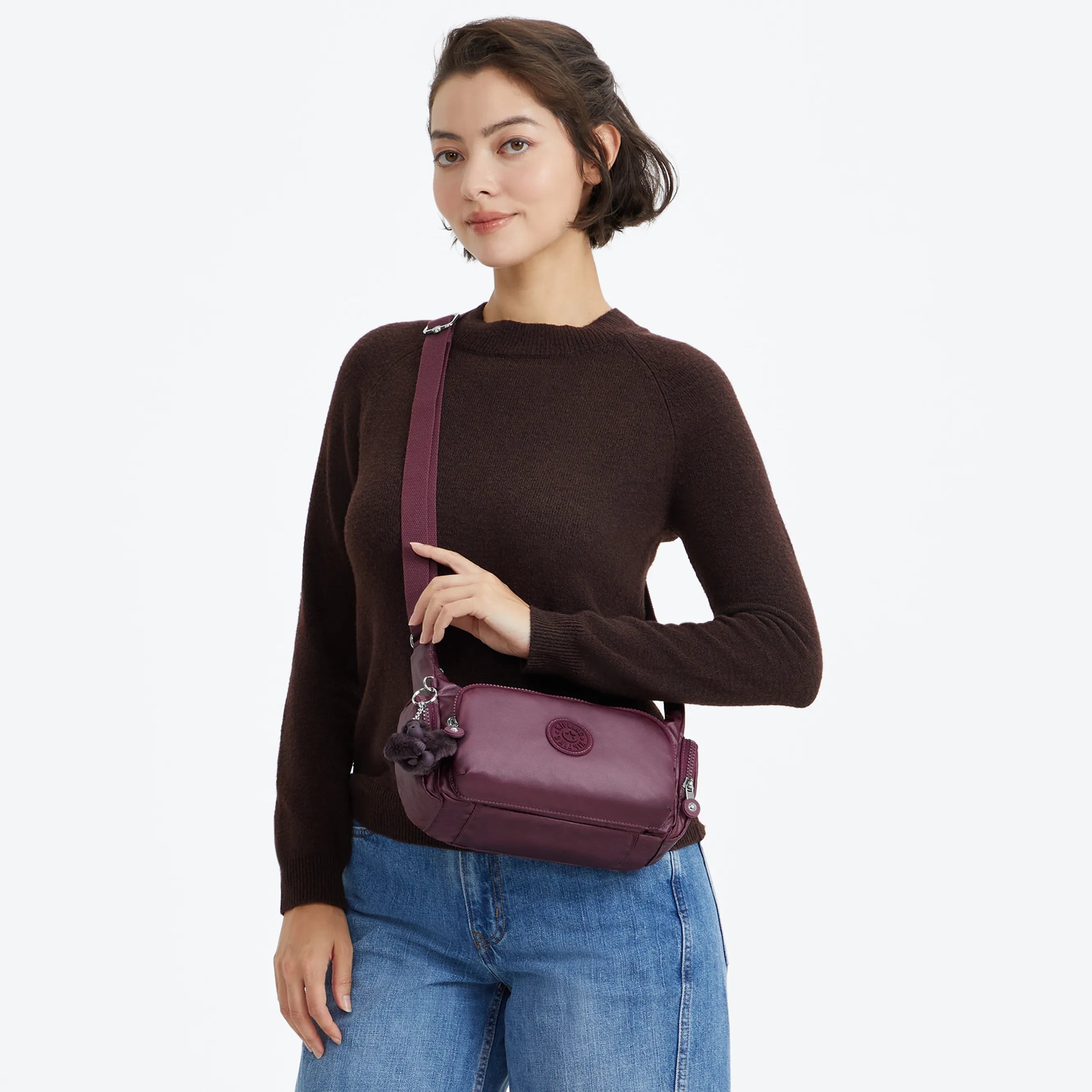 Gabbette Small Metallic Crossbody Bag - Image 2