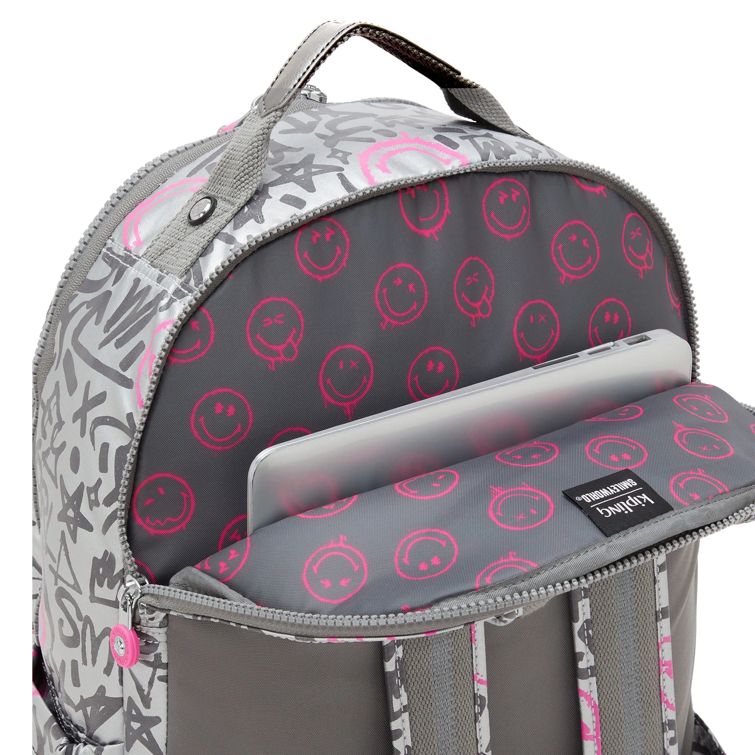 SmileyWorld庐 Seoul Lap 15 Laptop Backpack - Image 7