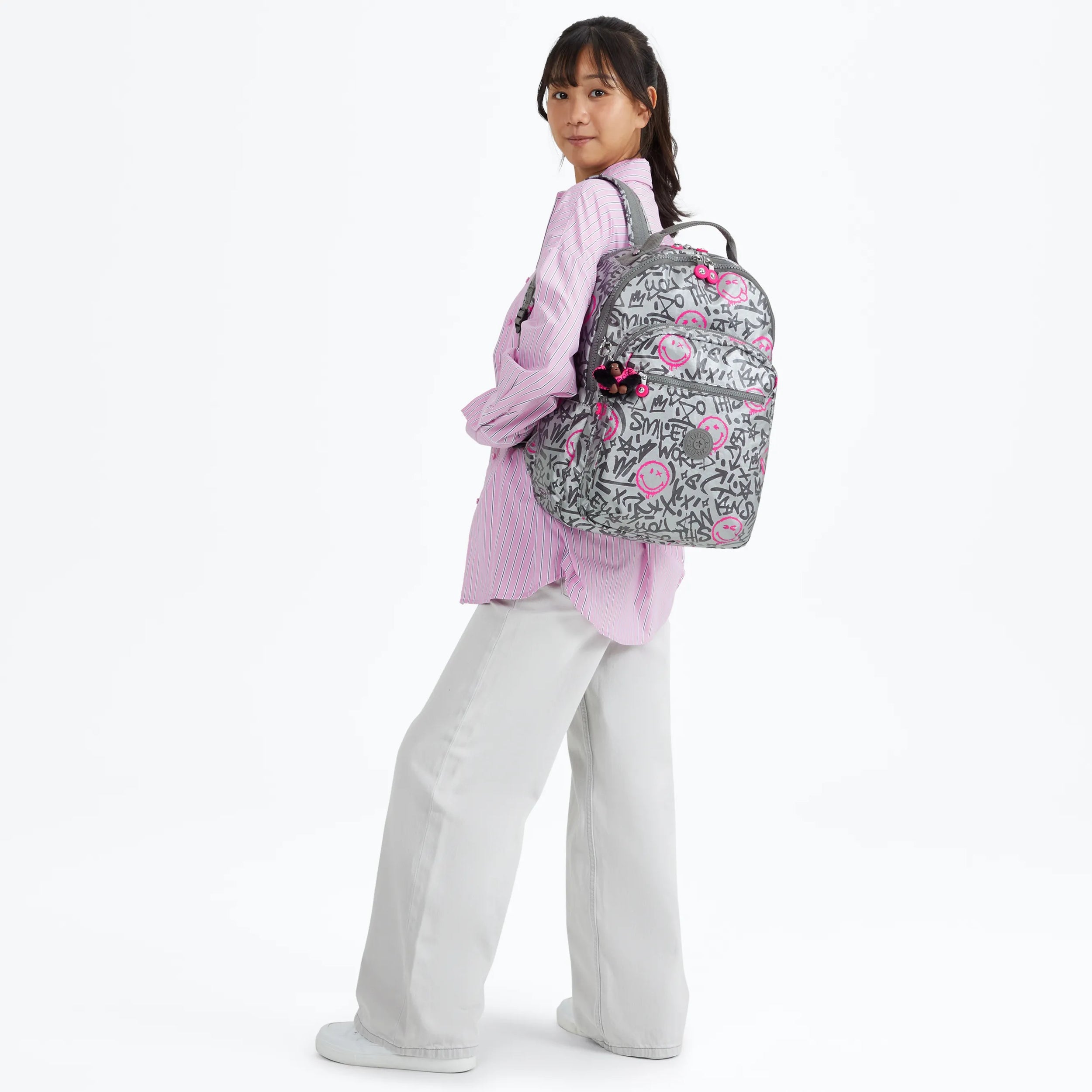 SmileyWorld庐 Seoul Lap 15 Laptop Backpack - Image 2