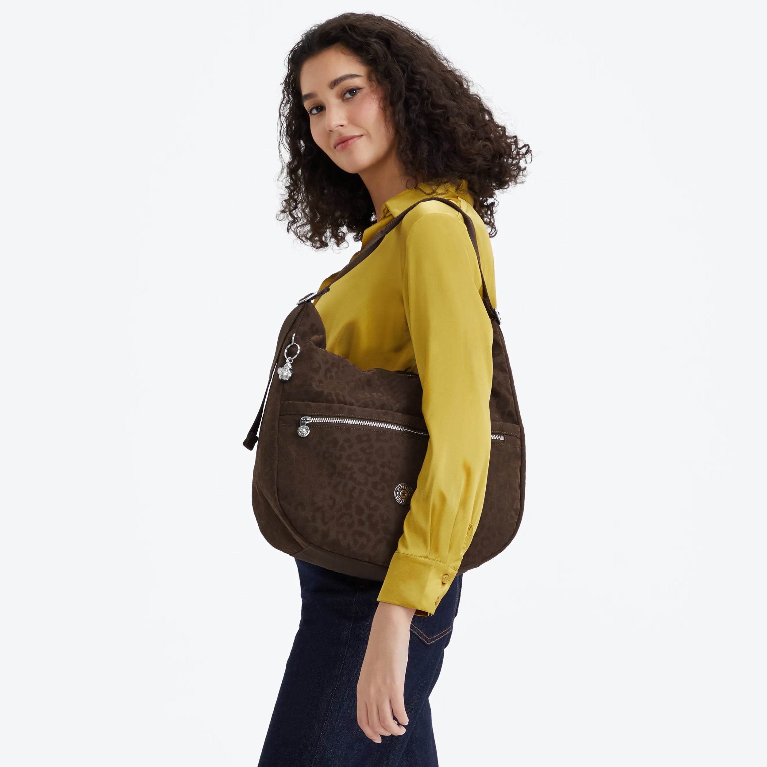 Khloe Leo Printed Shoulder Bag - Image 2
