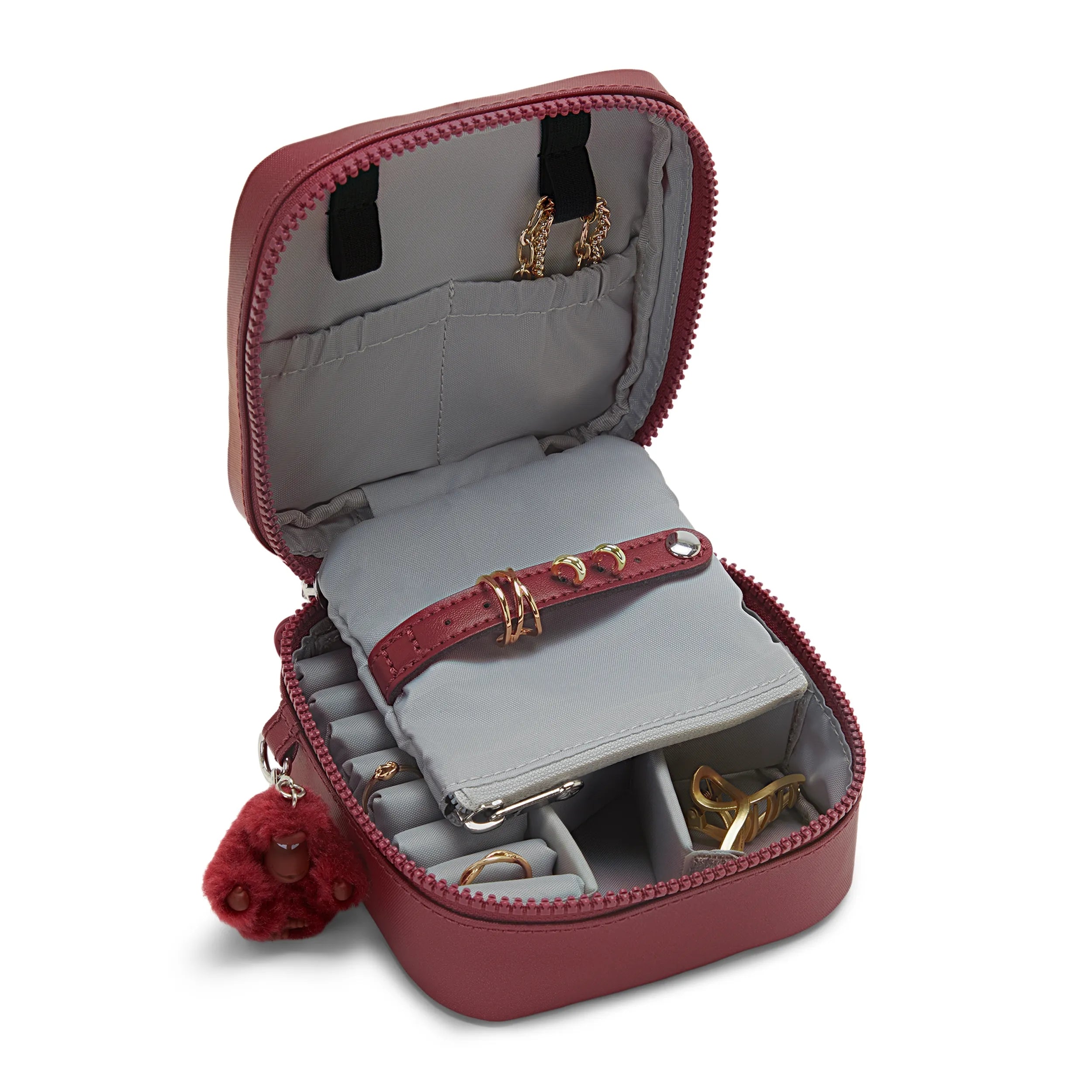 Luz Metallic Jewelry Pouch - Image 3